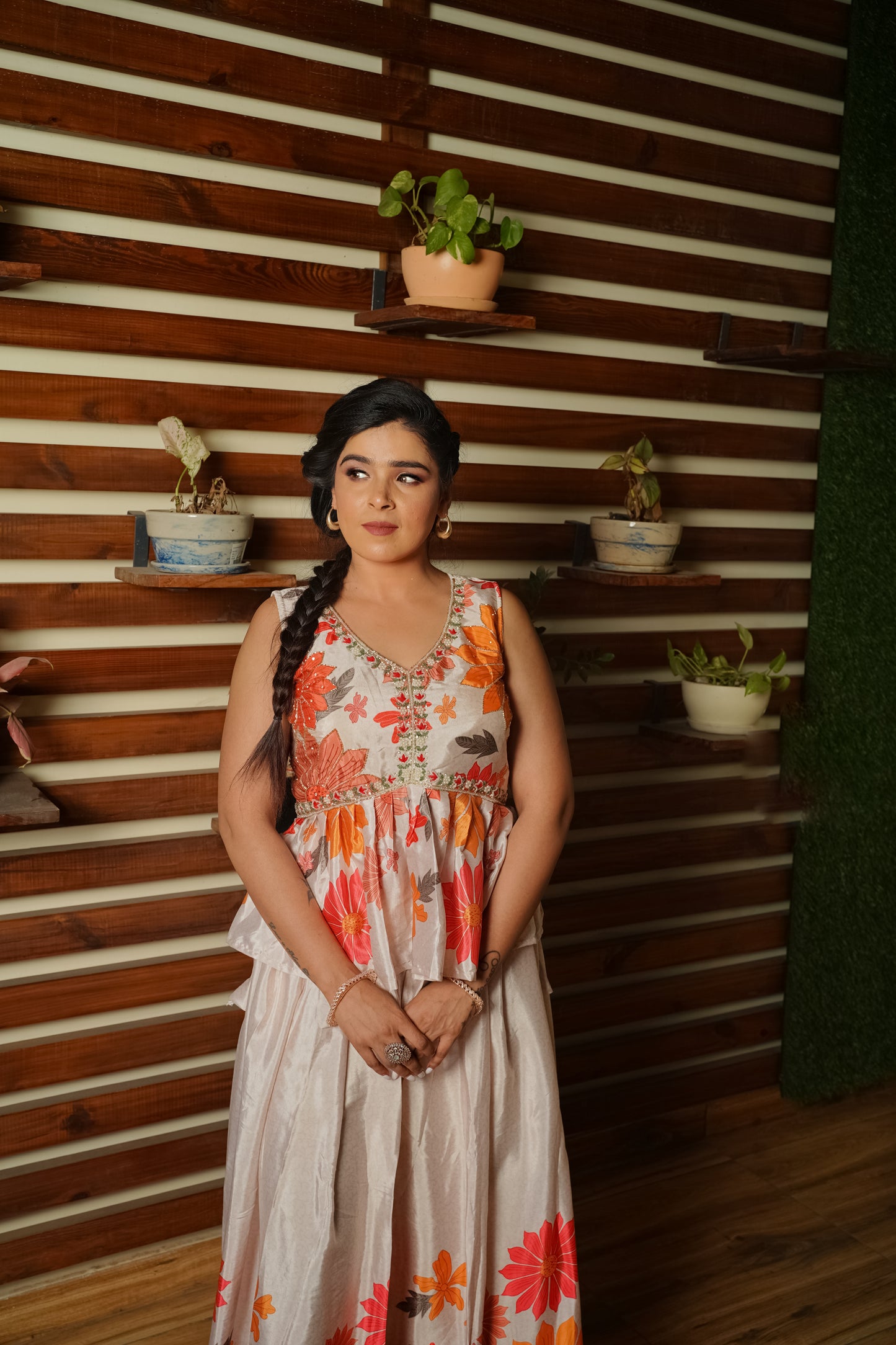 Blossom Elegance Sharara Set