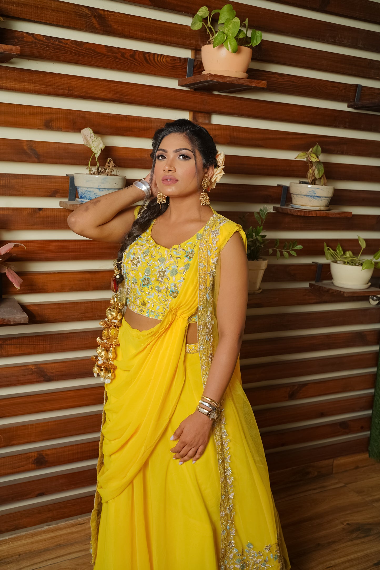 Ethereal Rose Lehenga Set
