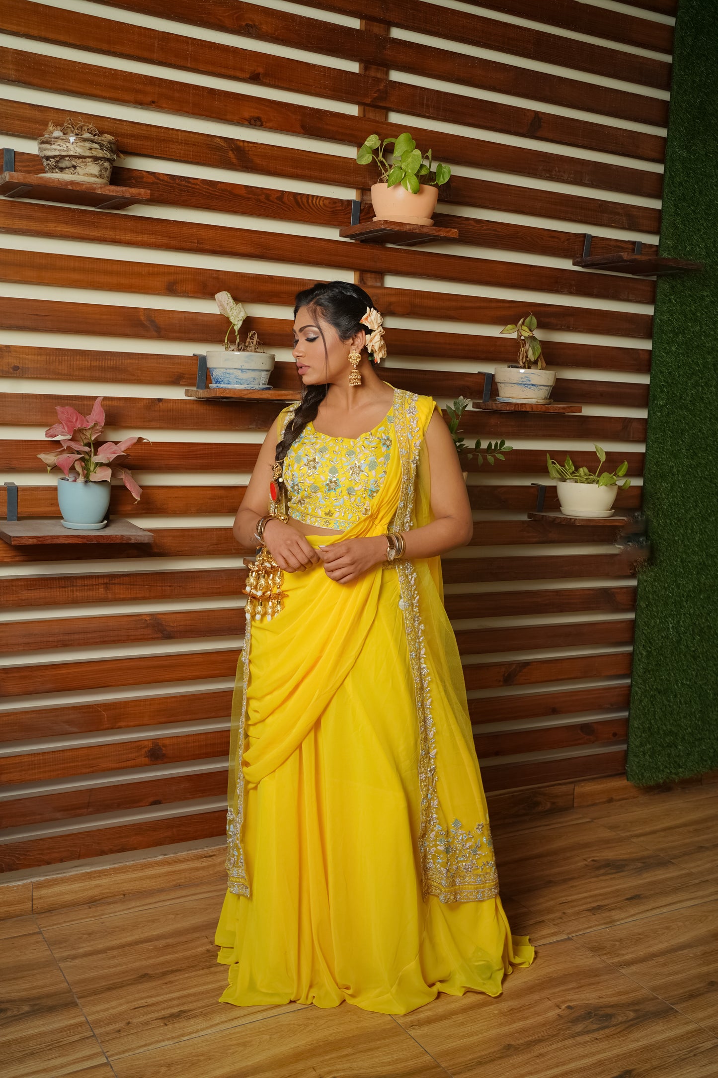 Ethereal Rose Lehenga Set