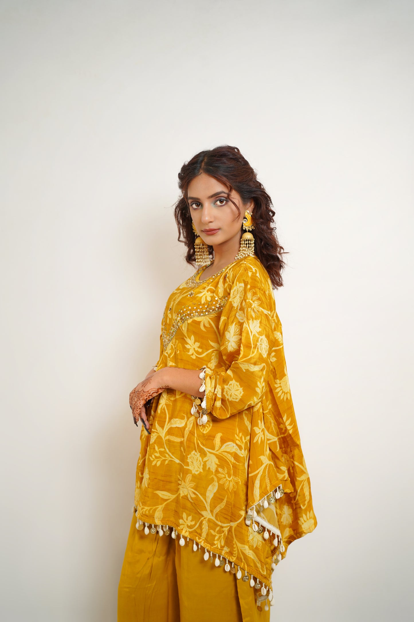 Sunshine Floral Kaftan Set