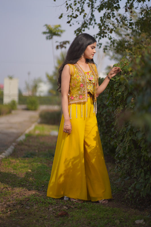 Zariya Sunshine Palazzo Suit