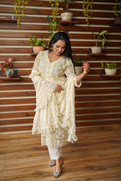 Nazakat Chikankari Suit