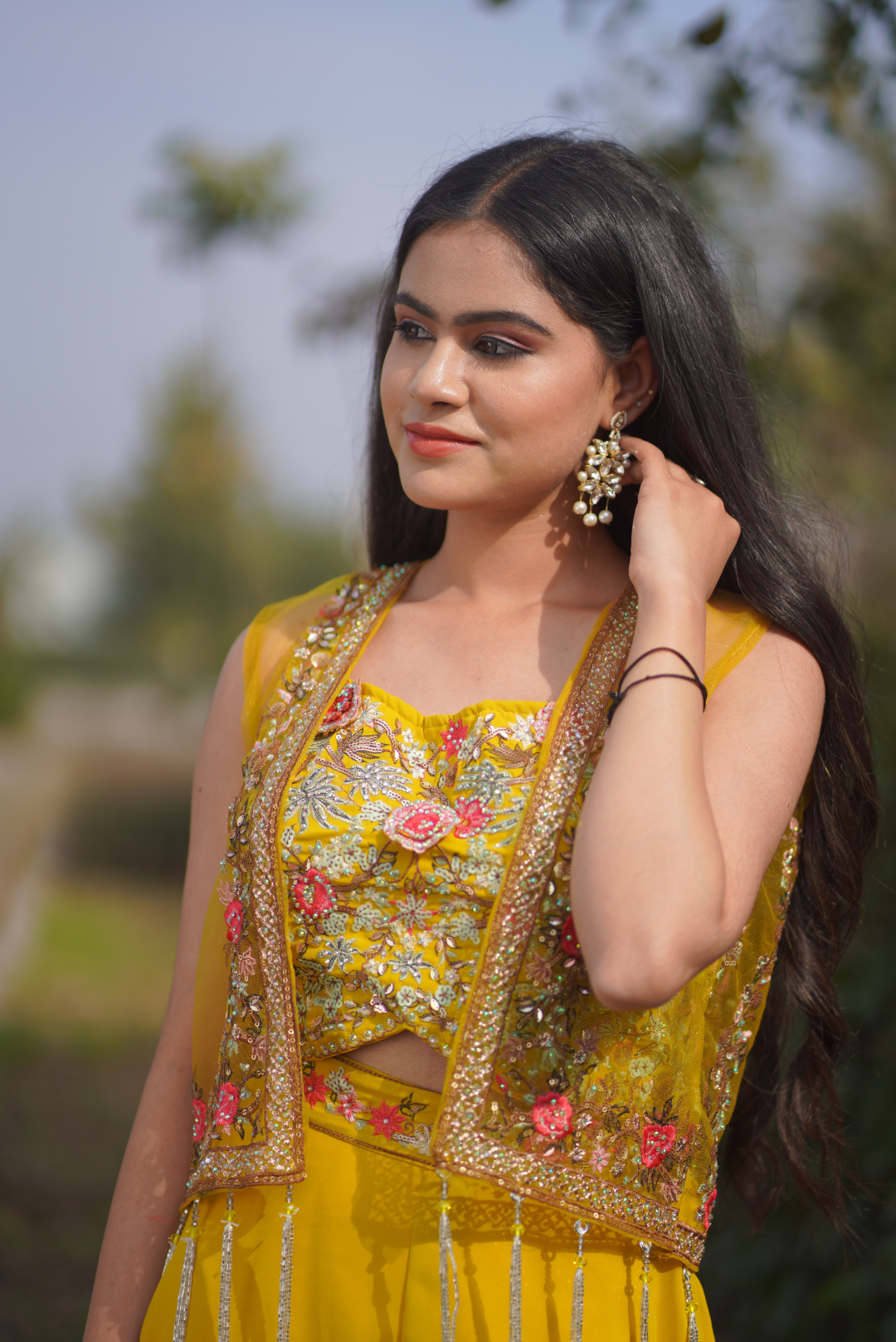 Zariya Sunshine Palazzo Suit